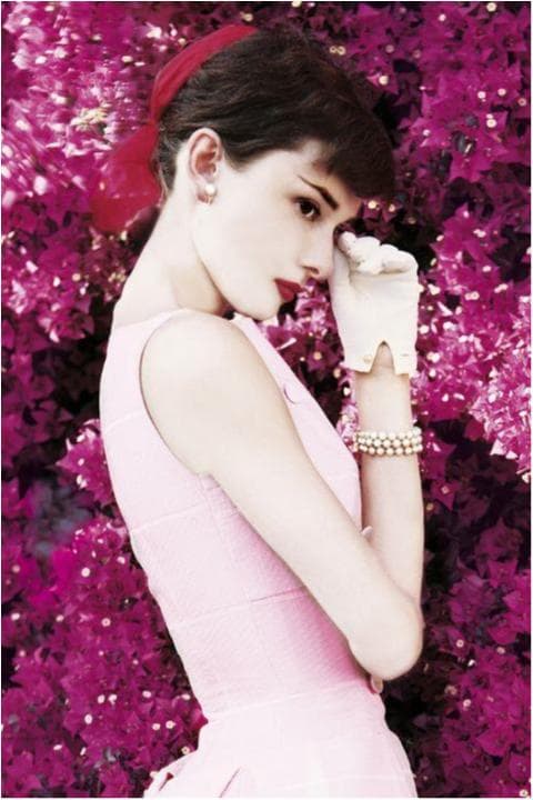 Audrey Hepburn - Flowers