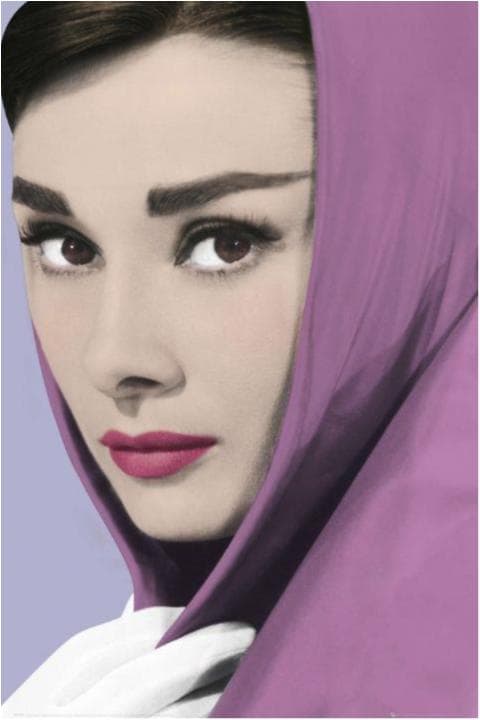 Audrey Hepburn - Shawl