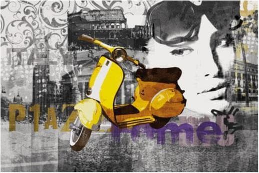 Italien, Rom - Scooter