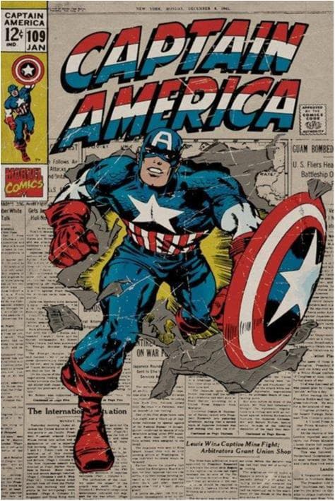 Captain America - (Retro)