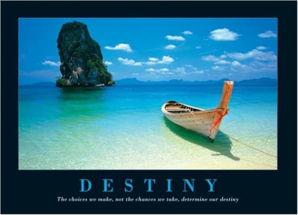 Destiny - Båt på perfekt strand