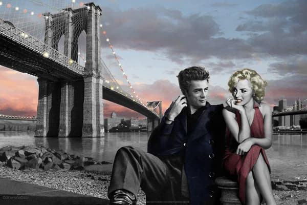 Marilyn Monroe & James Dean