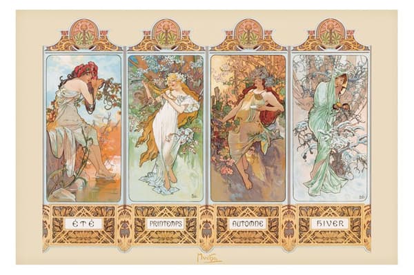 Mucha - 4 Seasons