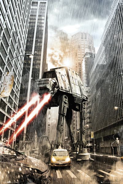 Star Wars - Manhattan, AT-AT