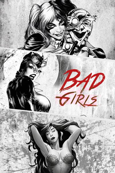 DC Comics - Bad Girls Harley Quinn, Catwoman, Poison Ivy