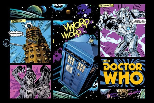 Doctor Who - Comic Layout