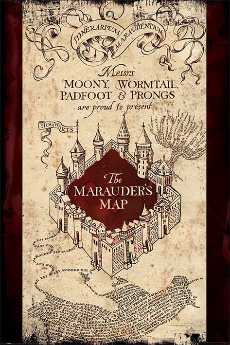 Harry Potter - The Marauders Map