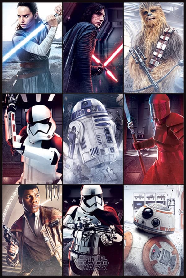 Star Wars - The Last Jedi - Characters