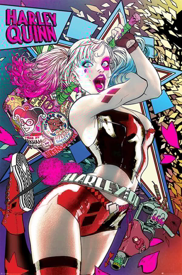 Batman - Harley Quinn Neon