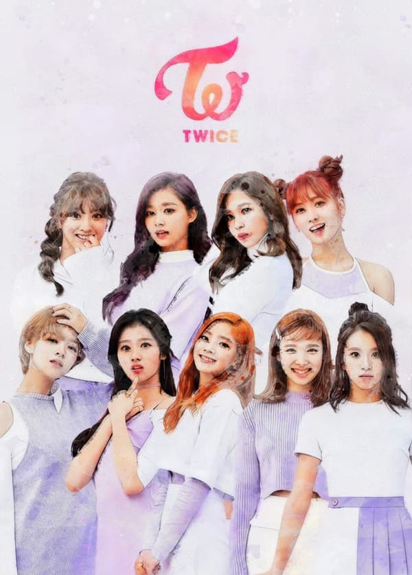 A3 Print - K Pop - Twice