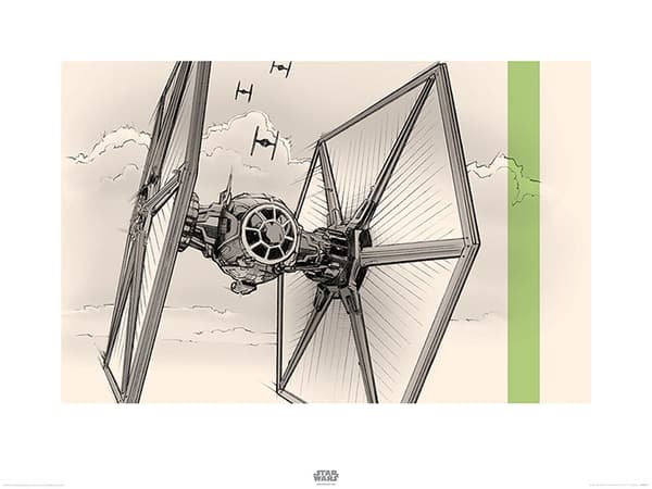 Star Wars Episode VII (TIE Fighter Pencil Art)