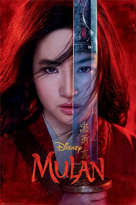 Mulan Movie poster - Be Legendary