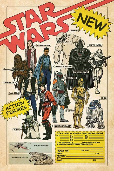 Star Wars - Action Figures Orderform