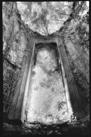 Gothic Window - Castle Bernard - Ireland