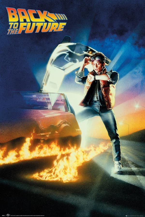 Tillbaka till framtiden 1 - Key Art Back To the Future