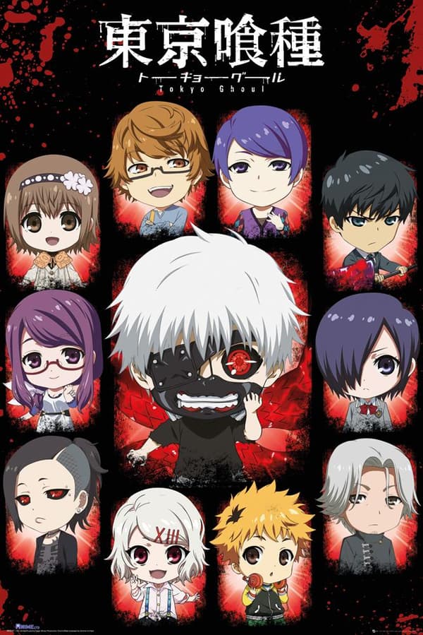 Tokyo Ghoul - Chibi characters