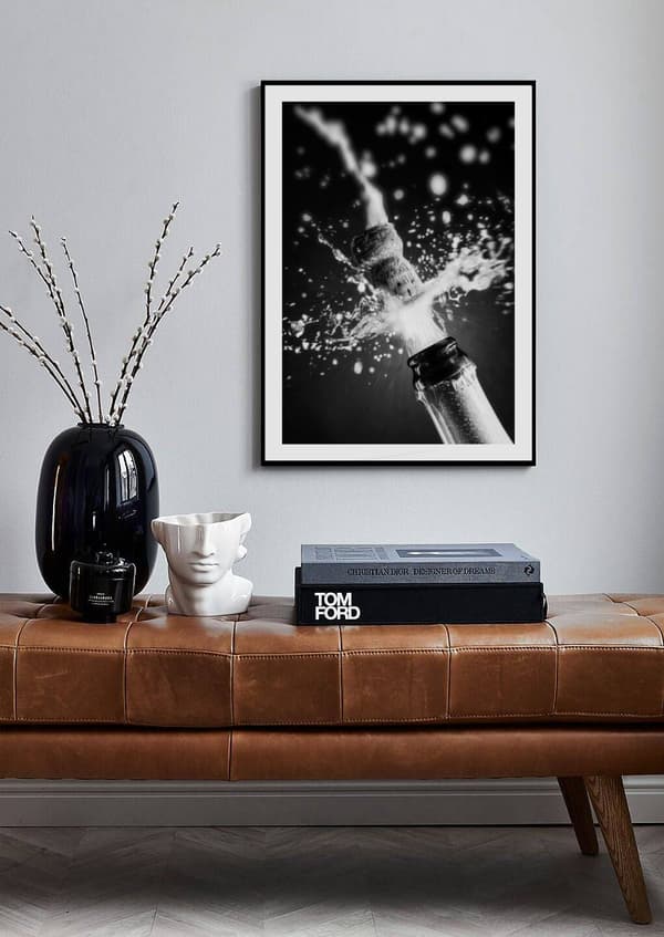 Raining Champagne No2 Poster