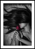 Miniatyrbild 3 av 4: Red Rose Poster