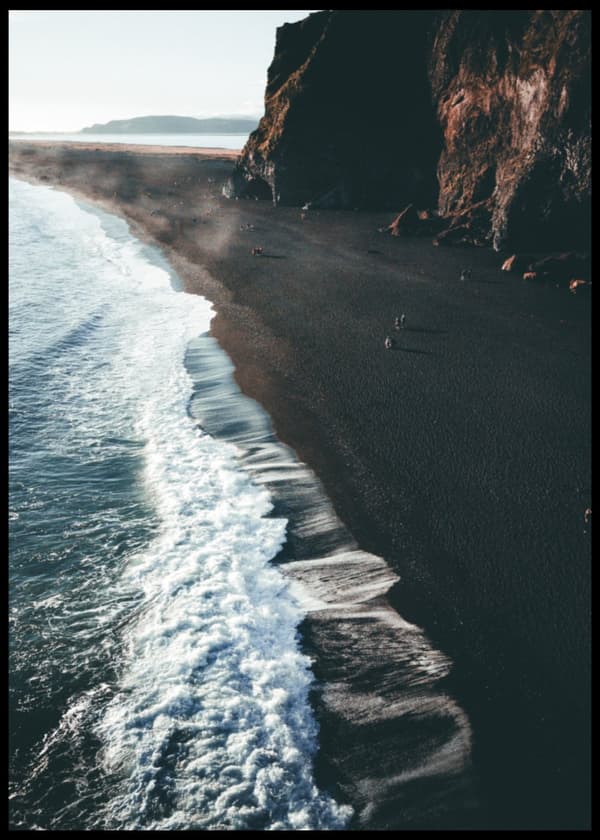 Iceland Coast No2 Plakat