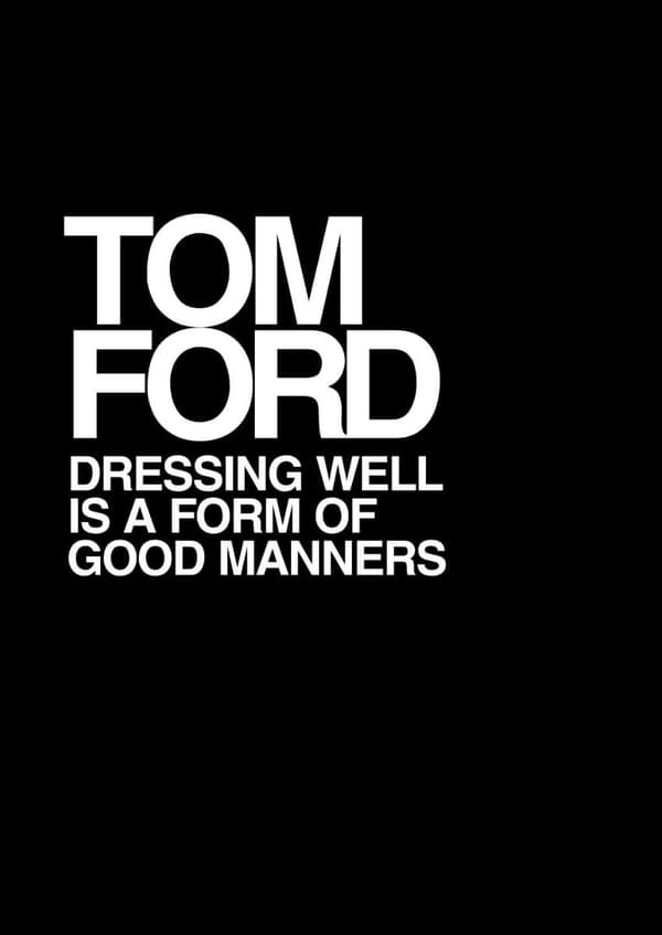 Tom Ford Plakat
