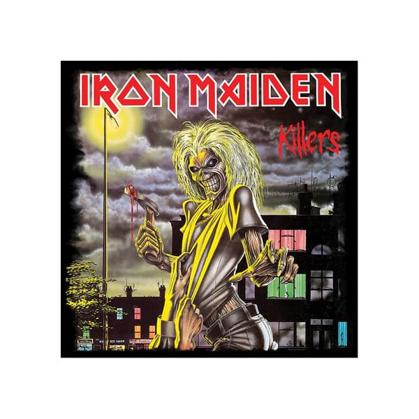 Iron Maiden Killers lærred print Multicoloured One Size