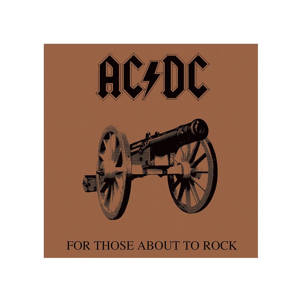 AC/DC For Those About to Rock Canvas Print