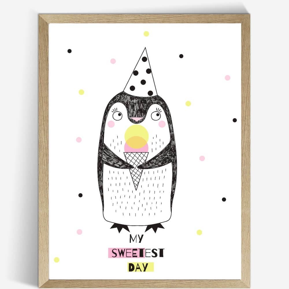 Barneplakat - my sweetest day