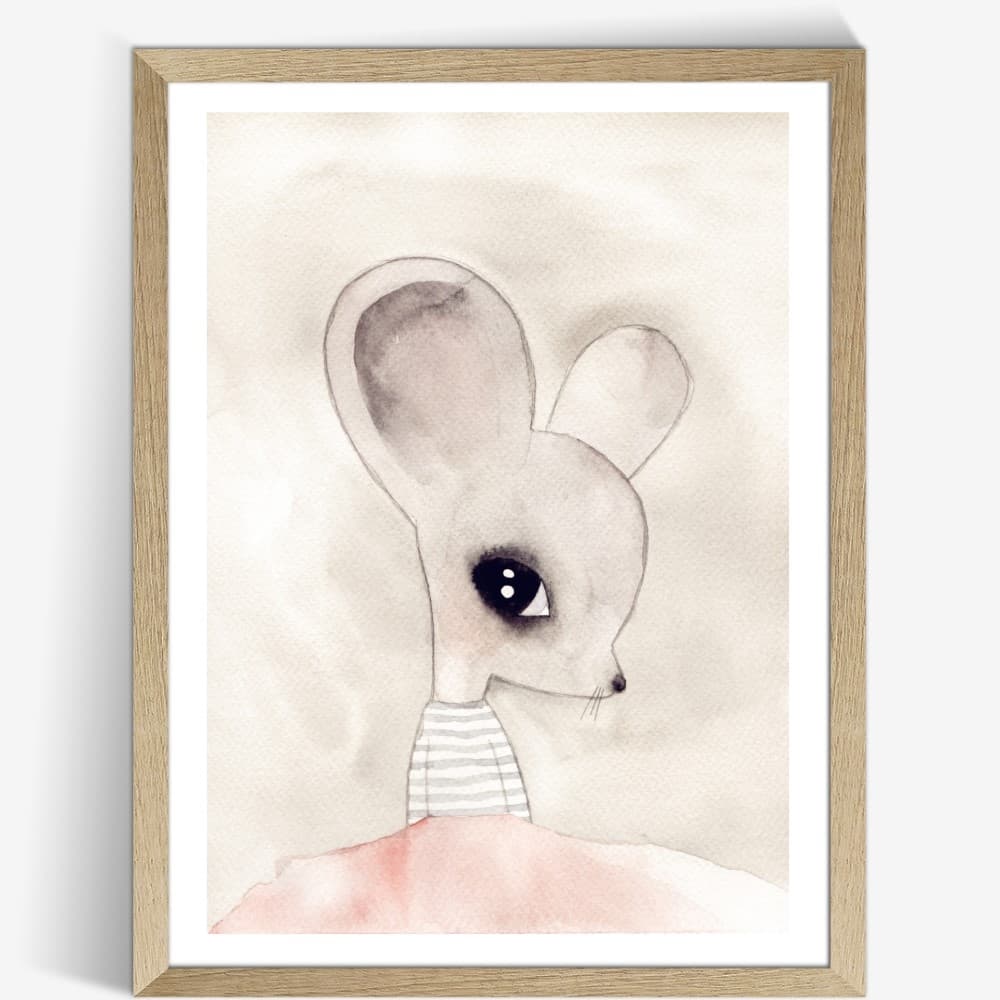 Barneplakat Shadow mouse