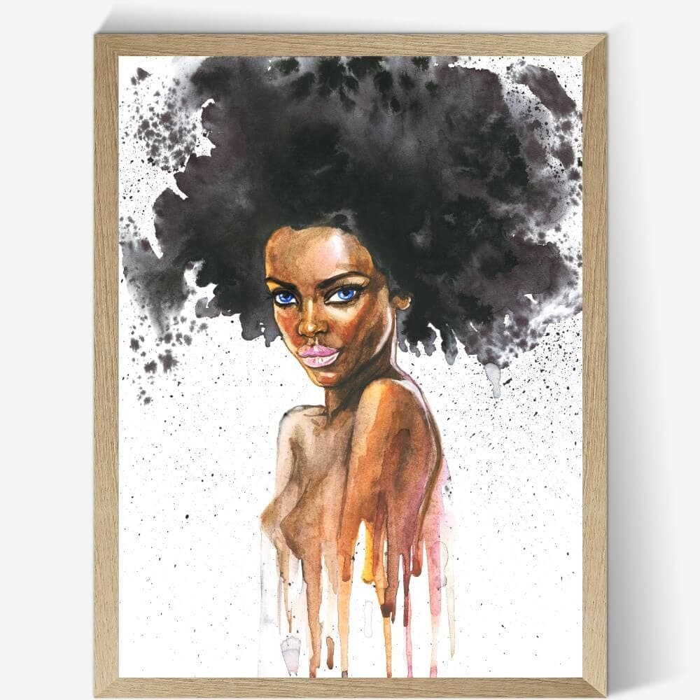 Plakat - African Woman