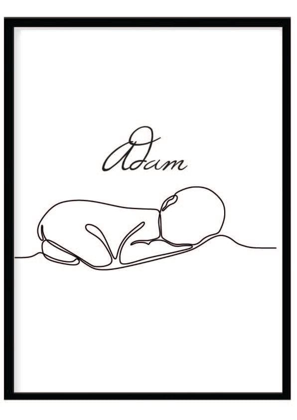 Poster namn Adam Barn