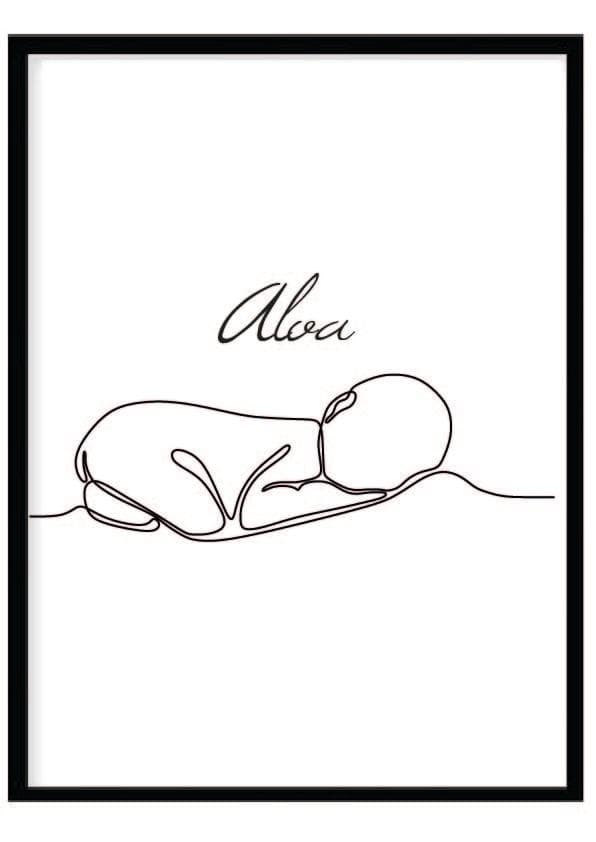 Poster namn Alva Barn