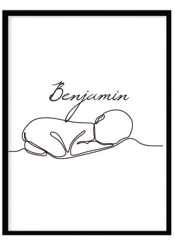 Poster namn Benjamin Barn