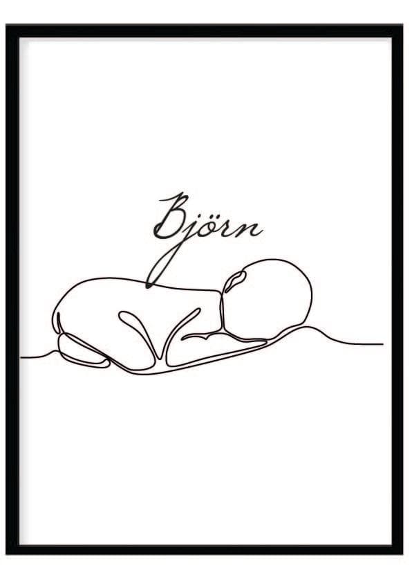 Poster namn Björn Barn