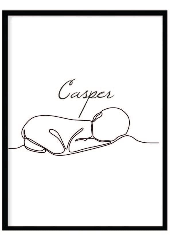 Poster namn Casper Barn