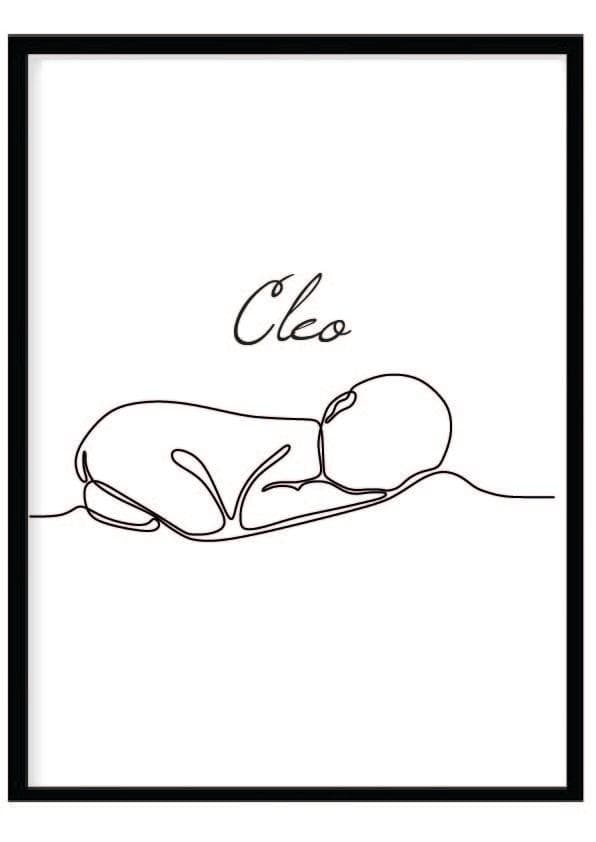 Poster namn Cleo Barn