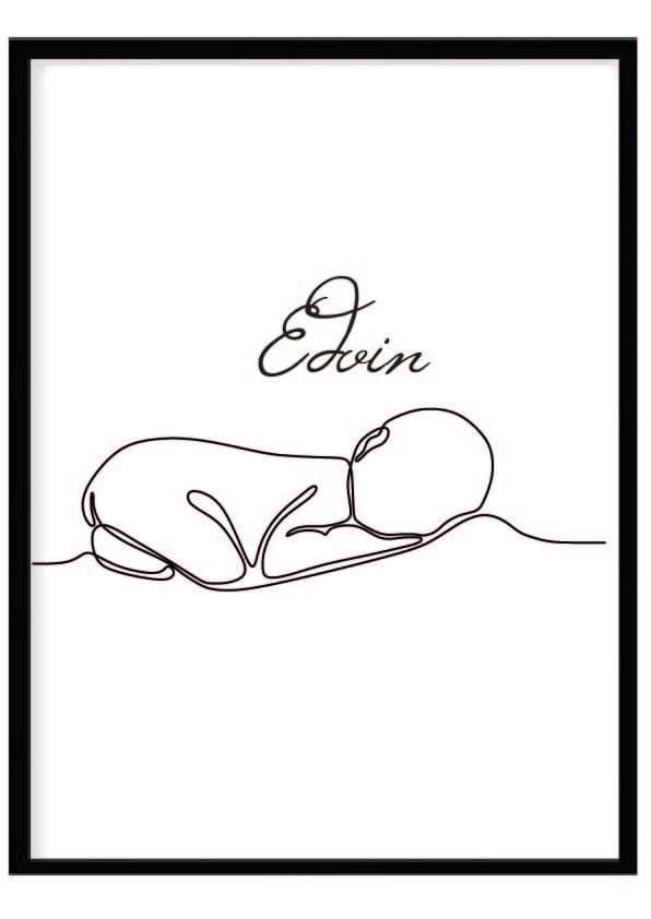 Poster namn Edvin Barn