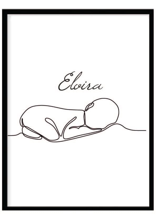 Poster namn Elvira Barn