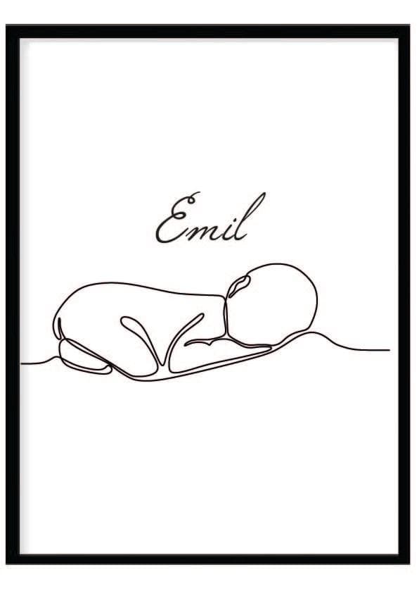 Poster namn Emil Barn
