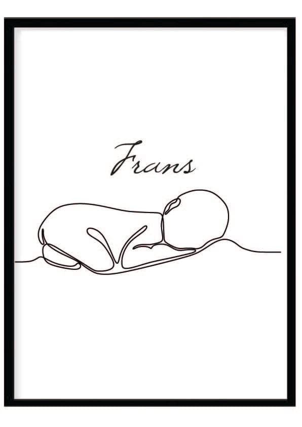 Poster namn Frans Barn