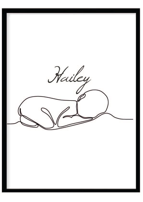 Poster namn Hailey Barn