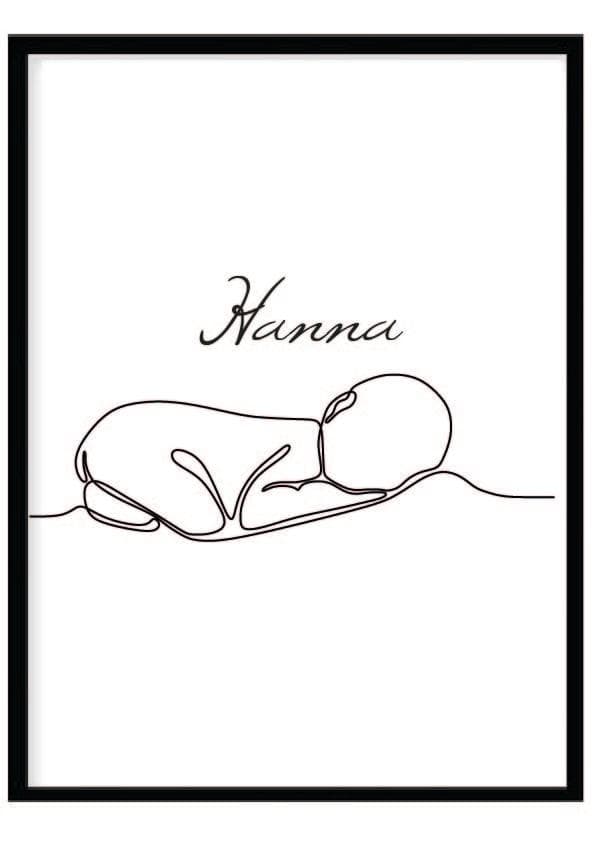 Poster namn Hanna Barn