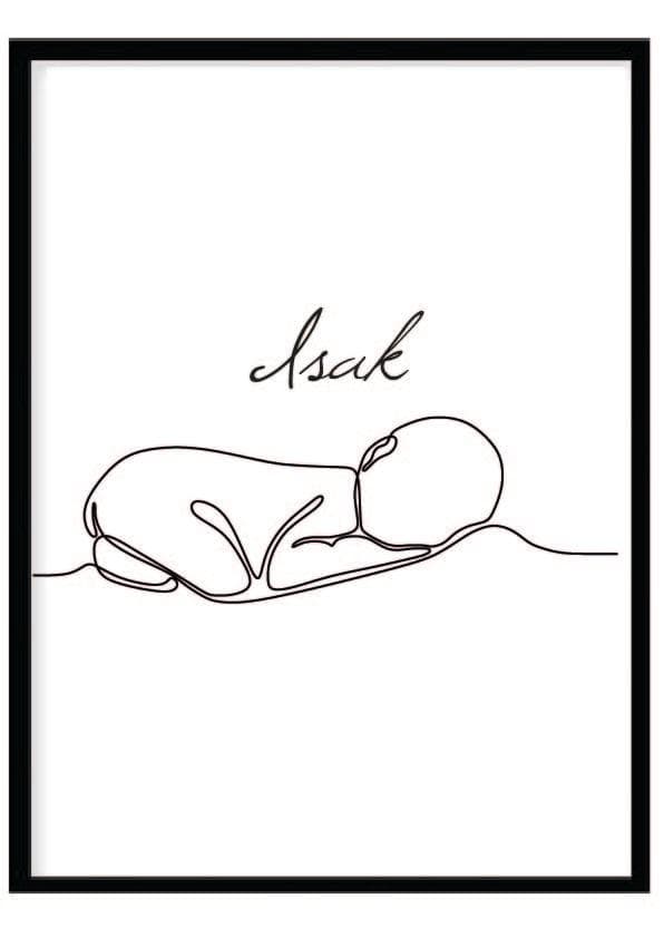 Poster namn Isak Barn