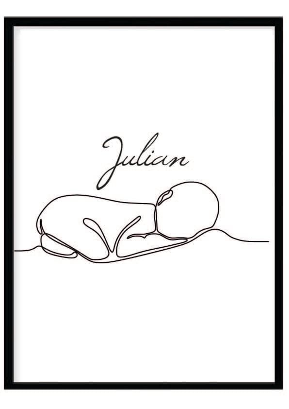 Poster namn Julian Barn
