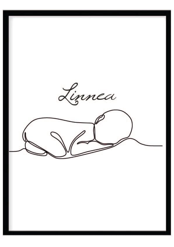 Poster namn Linnea Barn