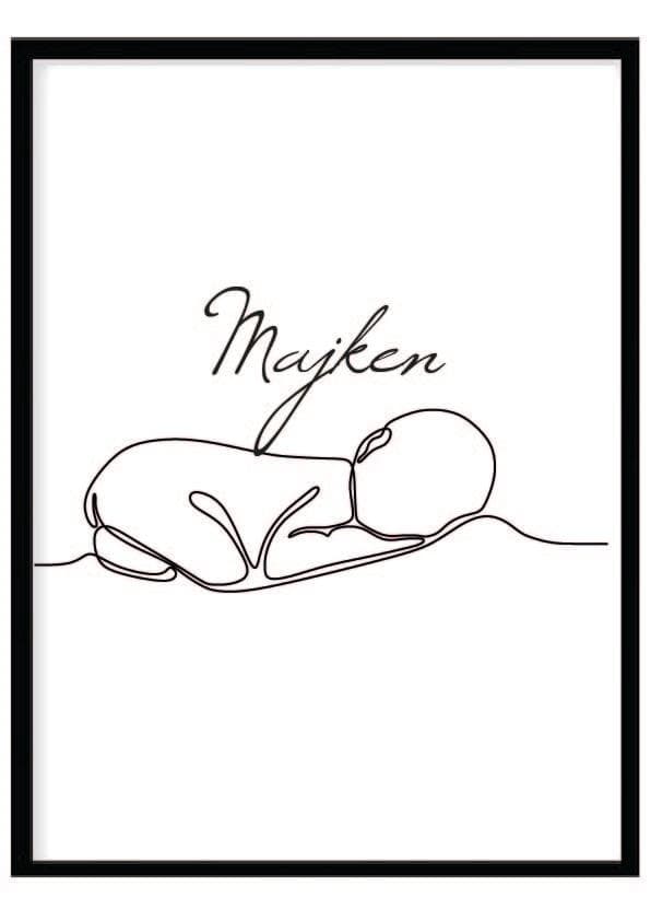 Poster namn Majken Barn