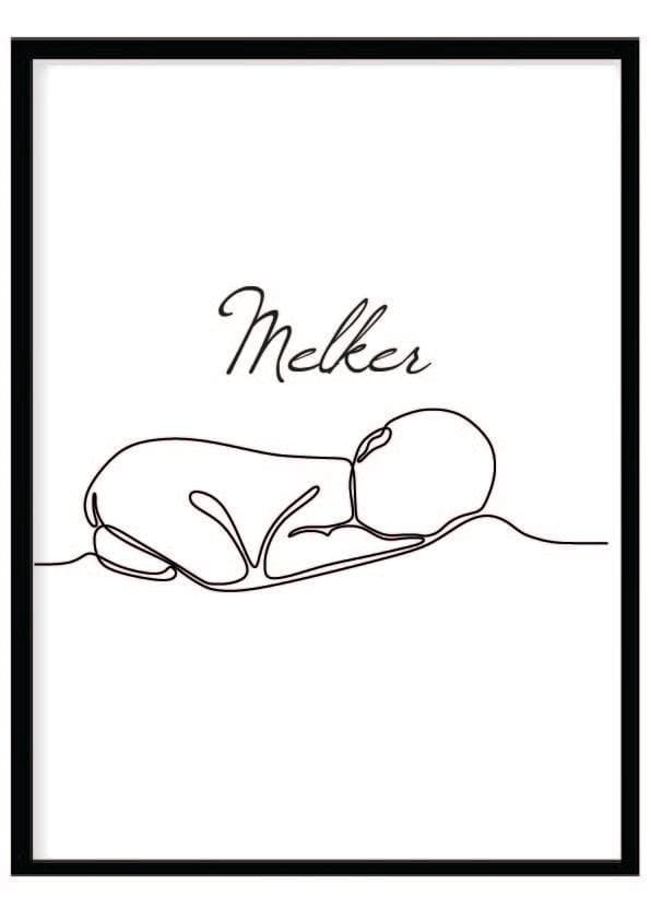 Poster namn Melker Barn