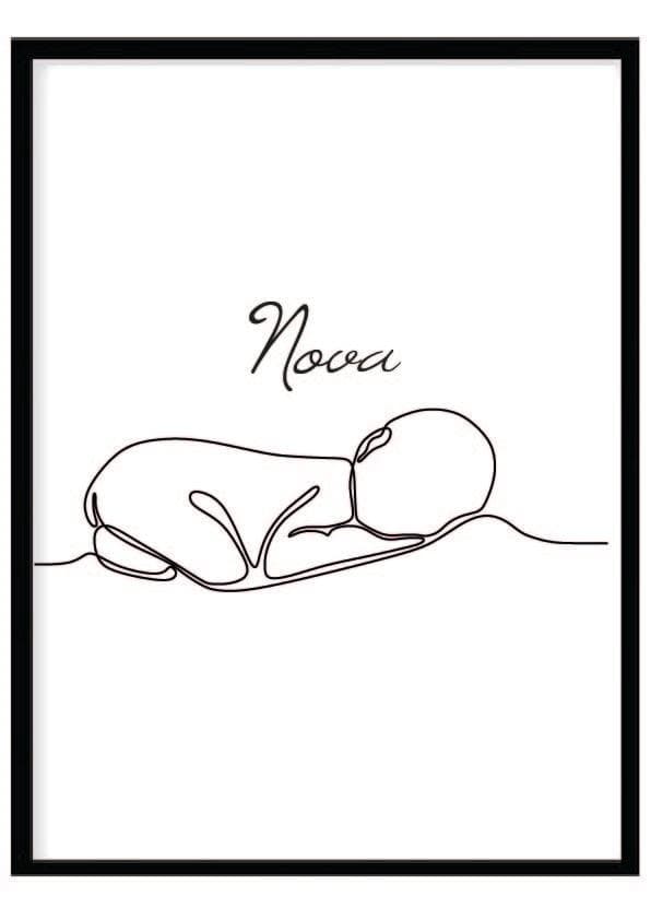 Poster namn Nova Barn