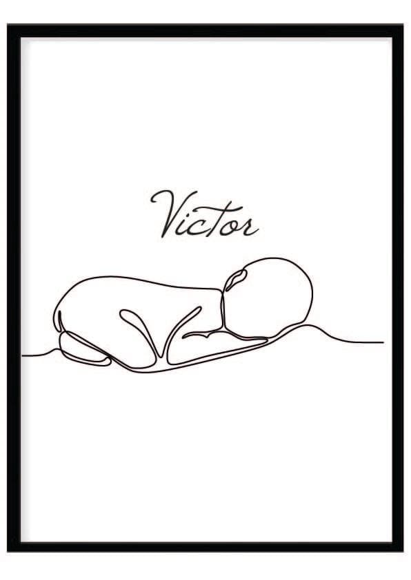 Poster namn Victor Barn