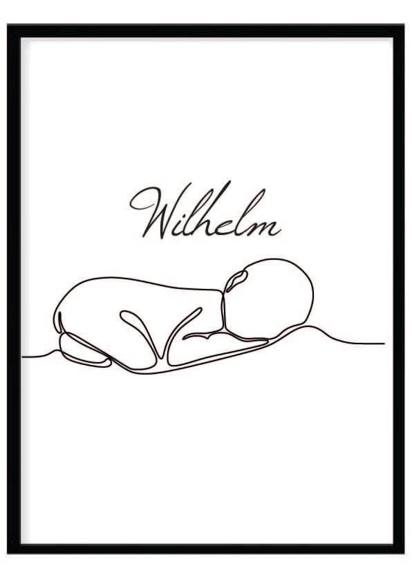 Poster namn Wilhelm Barn