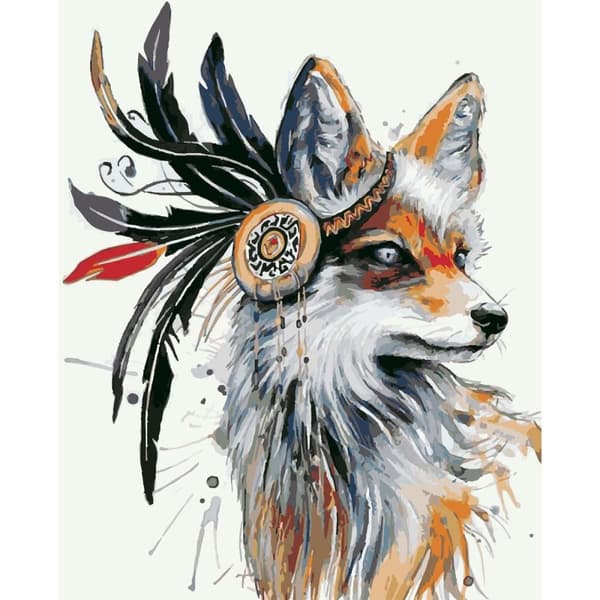 Kangasjuliste, Kettu - 60 x 75 cm